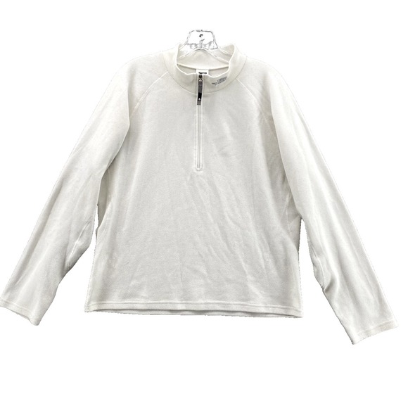 North Face 1/2 Zip Sweater‎ Women's XL Flight Series Gorpcore Preppy Performance - Picture 1 of 12